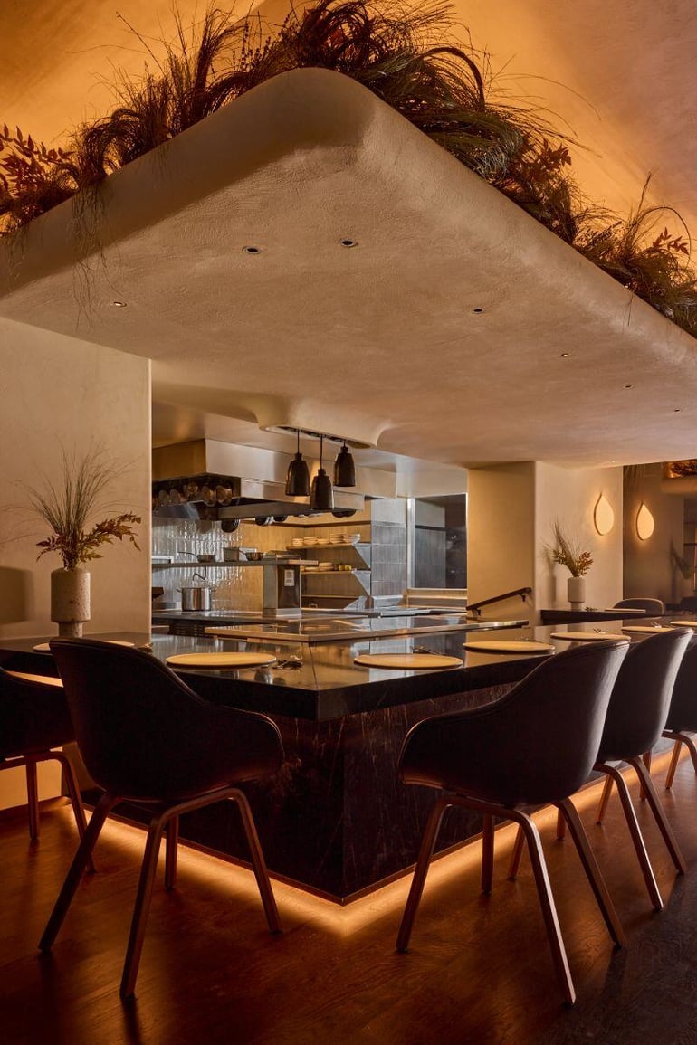 provenance restaurant fitout bar area