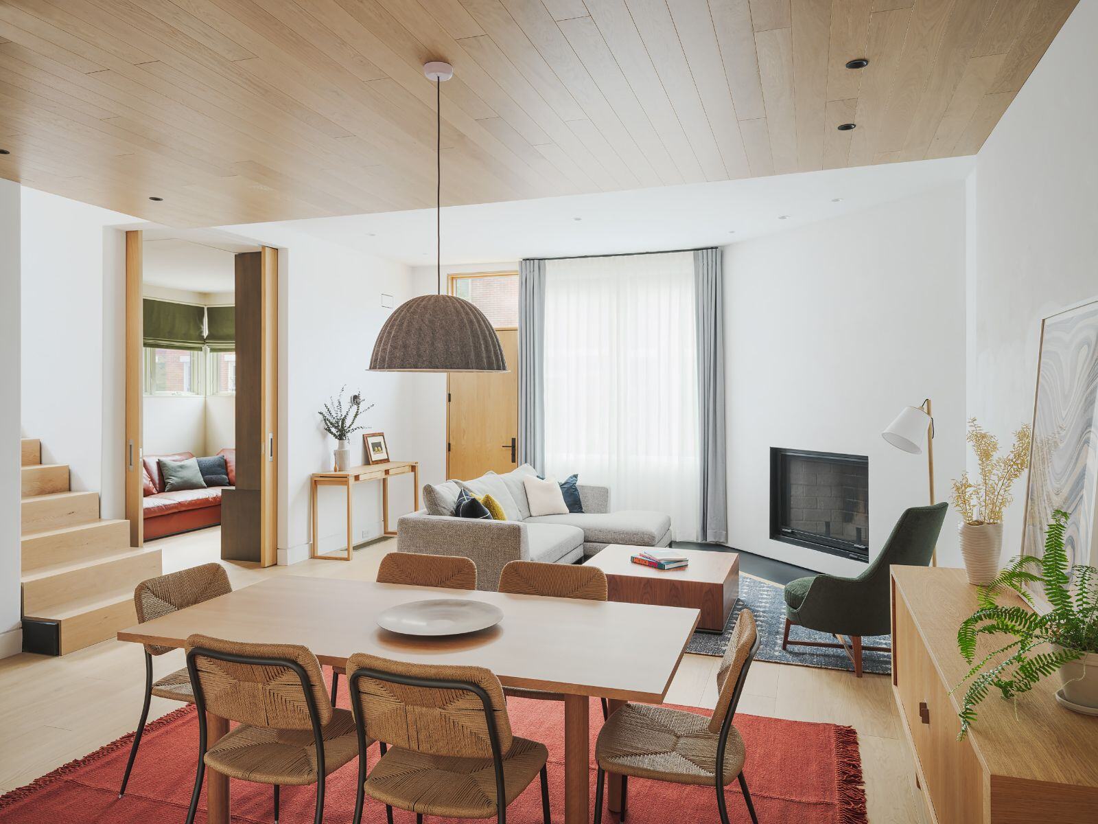 fitler square new home construction dining area