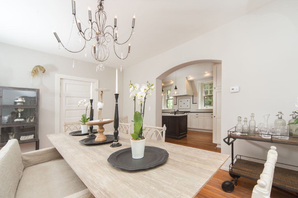 Lincoln drive renovation dining area